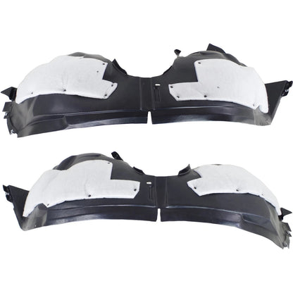 2pc Inner Fender Liner Compatible with Lincoln MKT 2013-2018 FO1249163 FO1248163 Front Passenger and Driver