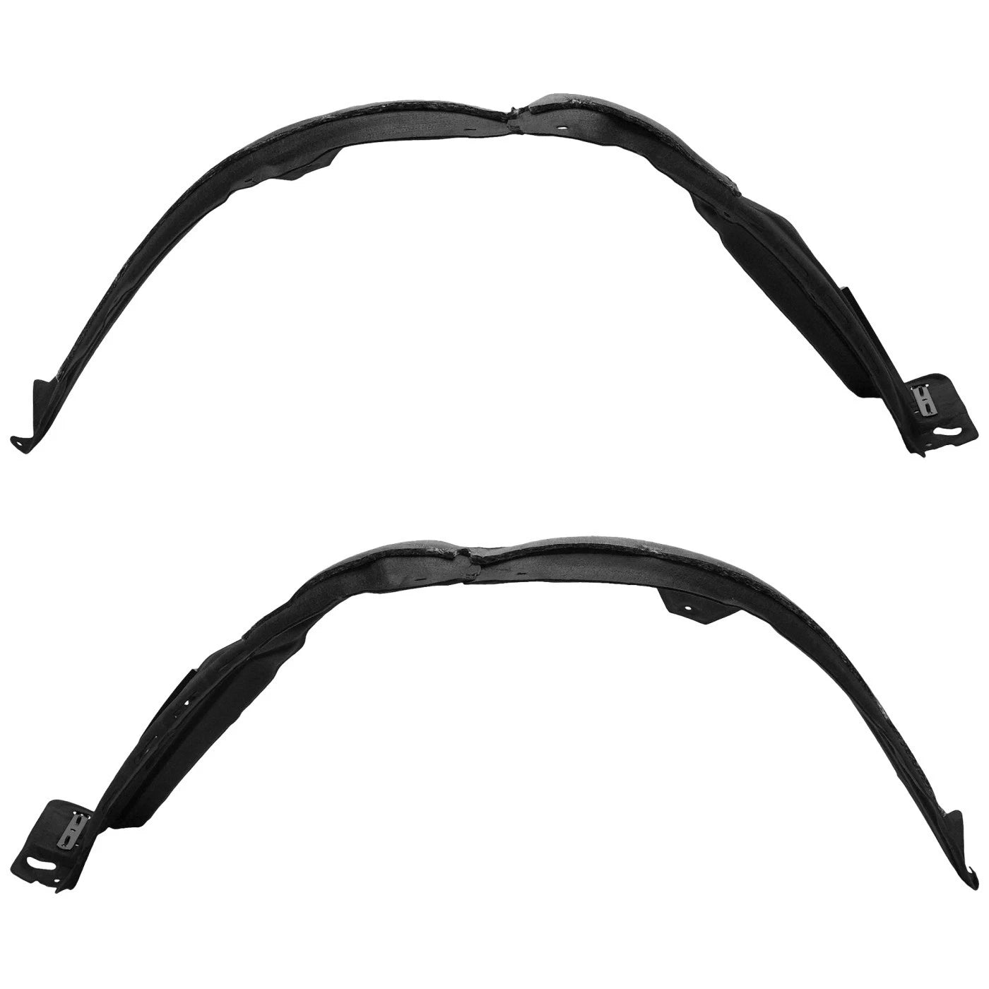 2pc Inner Fender Liner Compatible with Lexus NX300 2018-2019 LX1249139 LX1248139 Front Passenger and Driver