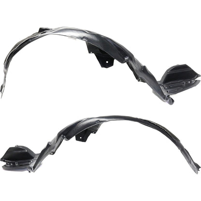 2pc Inner Fender Liner Compatible with Subaru Forester 2014-2018 SU1249127 SU1248127 Front Passenger and Driver