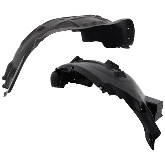 2pc Inner Fender Liner Compatible with GMC Sierra 1500 2014-2019 GM1248262 GM1249262 Front Passenger and Driver