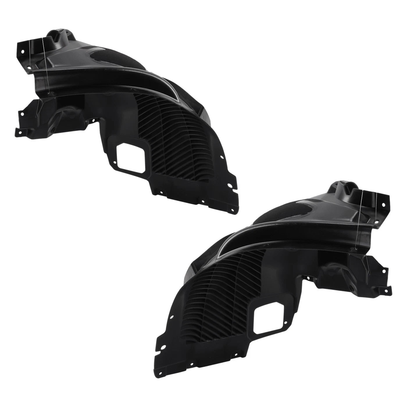 2pc Inner Fender Liner Compatible with BMW X5 2014-2018 BM1248149 BM1249149 Front Passenger and Driver