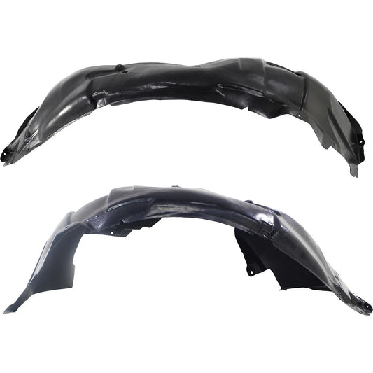 2pc Inner Fender Liner Compatible with Ford Mustang 2015-2017 FO1249165 FO1248165 Front Passenger and Driver