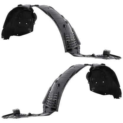 2pc Inner Fender Liner Compatible with Nissan Maxima 2016-2023 NI1248154 NI1249154 Front Passenger and Driver