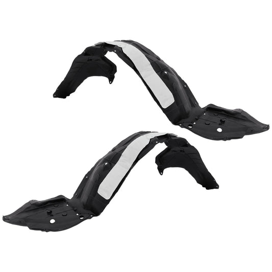 2pc Inner Fender Liner Compatible with Nissan Altima 2019-2025 NI1248165 NI1249165 Front Passenger and Driver