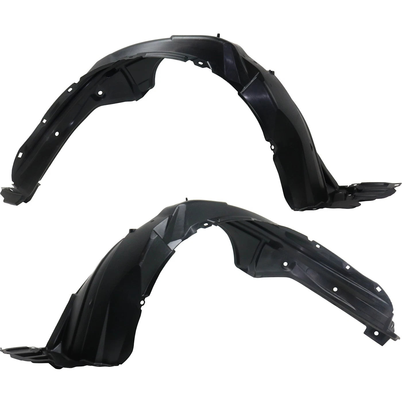 2pc Inner Fender Liner Compatible with Toyota Yaris 2018-2019 TO1248221 TO1249221 Front Passenger and Driver