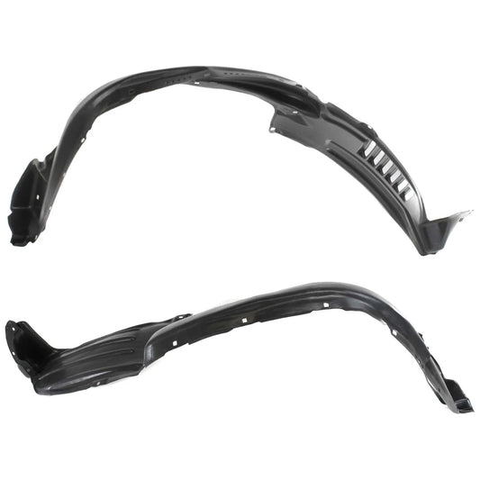 2pc Inner Fender Liner Compatible with Toyota Tacoma 2005-2011 TO1248134 TO1249134 Front Passenger and Driver