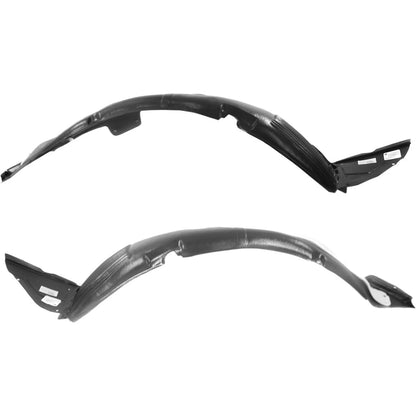 2pc Inner Fender Liner Compatible with Hyundai Elantra GT 2016-2017 HY1248157 HY1249157 Front Passenger and Driver