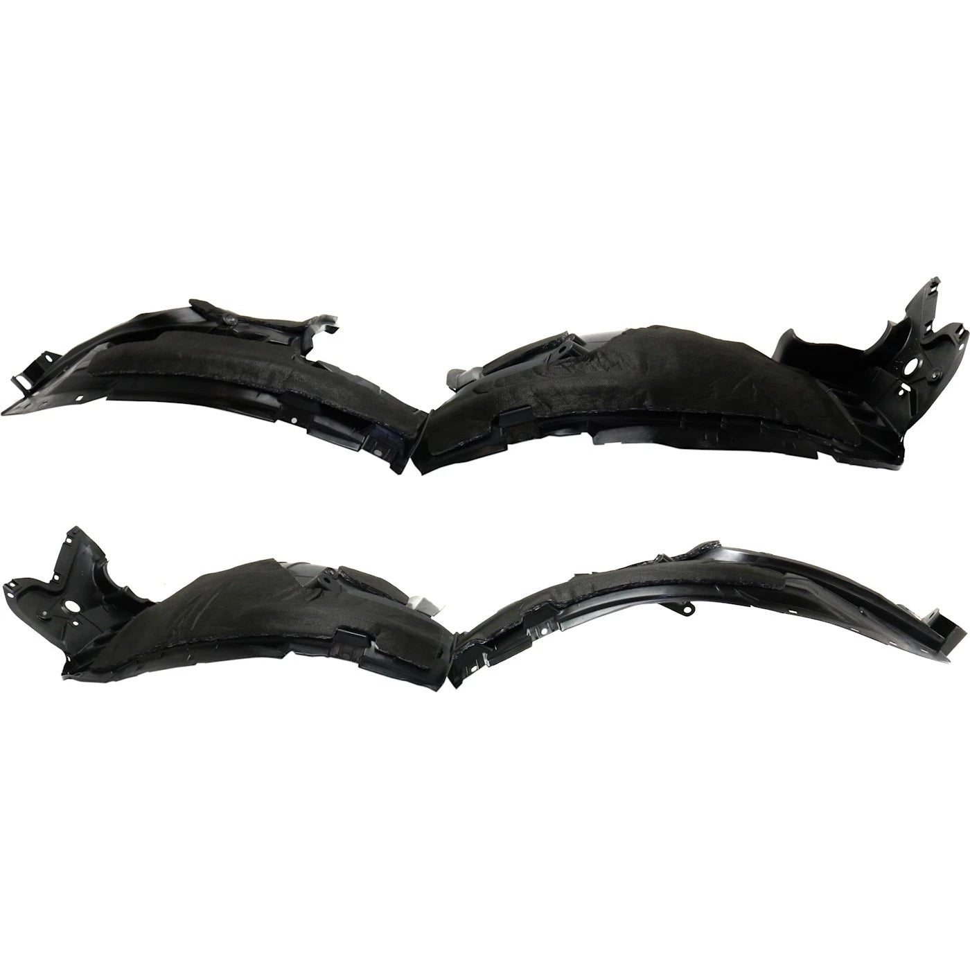2pc Inner Fender Liner Compatible with Nissan Rogue 2017-2020 NI1249158 NI1248158 Front Passenger and Driver