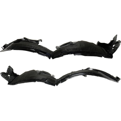 2pc Inner Fender Liner Compatible with Nissan Rogue 2017-2020 NI1249158 NI1248158 Front Passenger and Driver