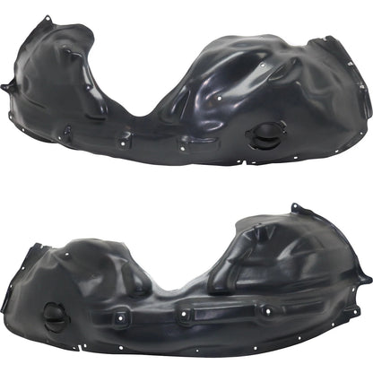 2pc Inner Fender Liner Compatible with Jeep Grand Cherokee 2012-2013 CH1248193 CH1249193 Front Passenger and Driver