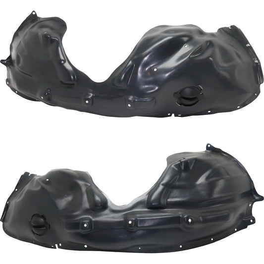 2pc Inner Fender Liner Compatible with Jeep Grand Cherokee 2012-2013 CH1248193 CH1249193 Front Passenger and Driver