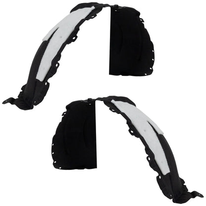 2pc Inner Fender Liner Compatible with Ford Bronco Sport 2021-2025 FO1248219 FO1249219 Front Passenger and Driver