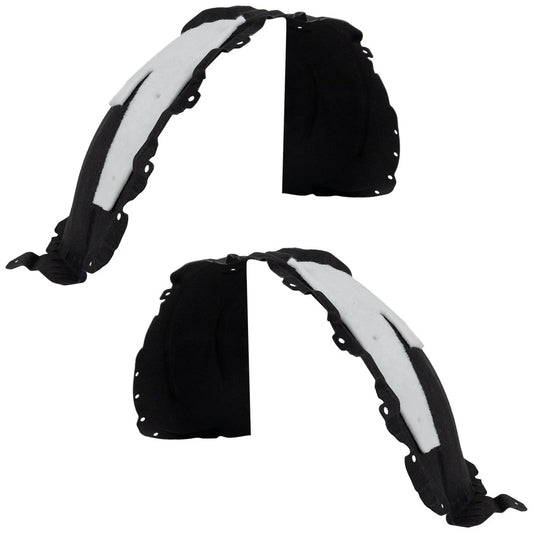 2pc Inner Fender Liner Compatible with Ford Bronco Sport 2021-2025 FO1248219 FO1249219 Front Passenger and Driver