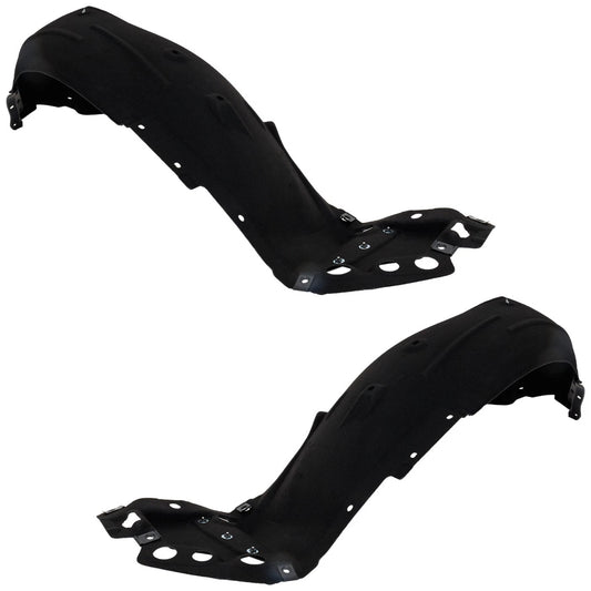 2pc Inner Fender Liner Compatible with Toyota C-HR 2019-2022 TO1249238 TO1248238 Front Passenger and Driver