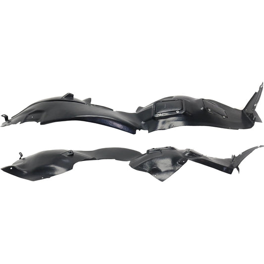 2pc Inner Fender Liner Compatible with Fiat 500L 2014-2017 FI1248101 FI1249101 Front Passenger and Driver