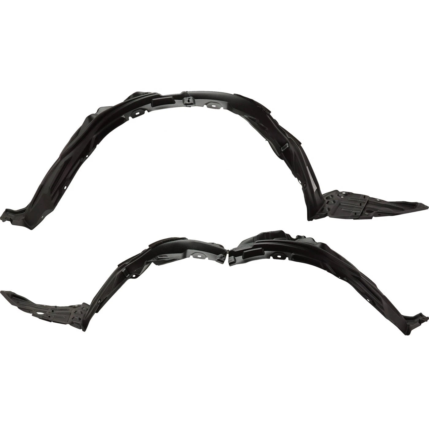 2pc Inner Fender Liner Compatible with Toyota Prius 2019-2022 TO1249236 TO1248236 Front Passenger and Driver