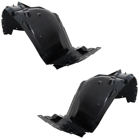 2pc Inner Fender Liner Compatible with Nissan Sentra 2020-2023 NI1248180 NI1249180 Front Passenger and Driver