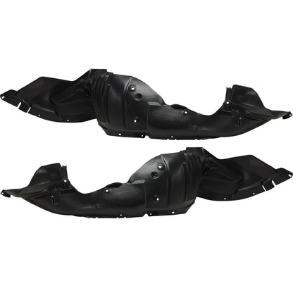 2pc Inner Fender Liner Compatible with Mazda 6 2009-2013 MA1249152 MA1248152 Front Passenger and Driver