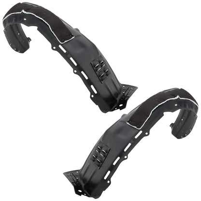 2pc Inner Fender Liner Compatible with Lexus NX200t 2015-2017 LX1248135 LX1249135 Front Passenger and Driver