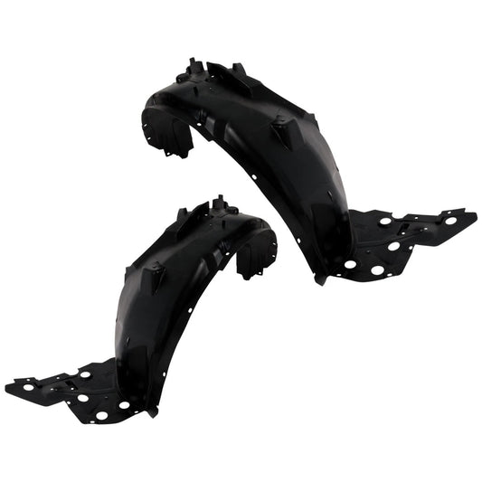 2pc Inner Fender Liner Compatible with Nissan Kicks 2021-2024 NI1248187 NI1249187 Front Passenger and Driver