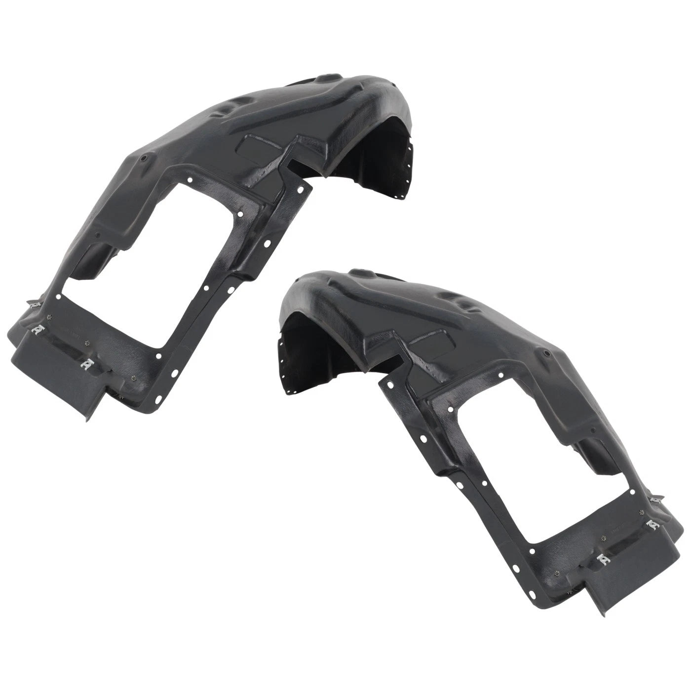 2pc Inner Fender Liner Compatible with Ford Fusion 2017-2019 FO1249179 FO1248179 Front Passenger and Driver