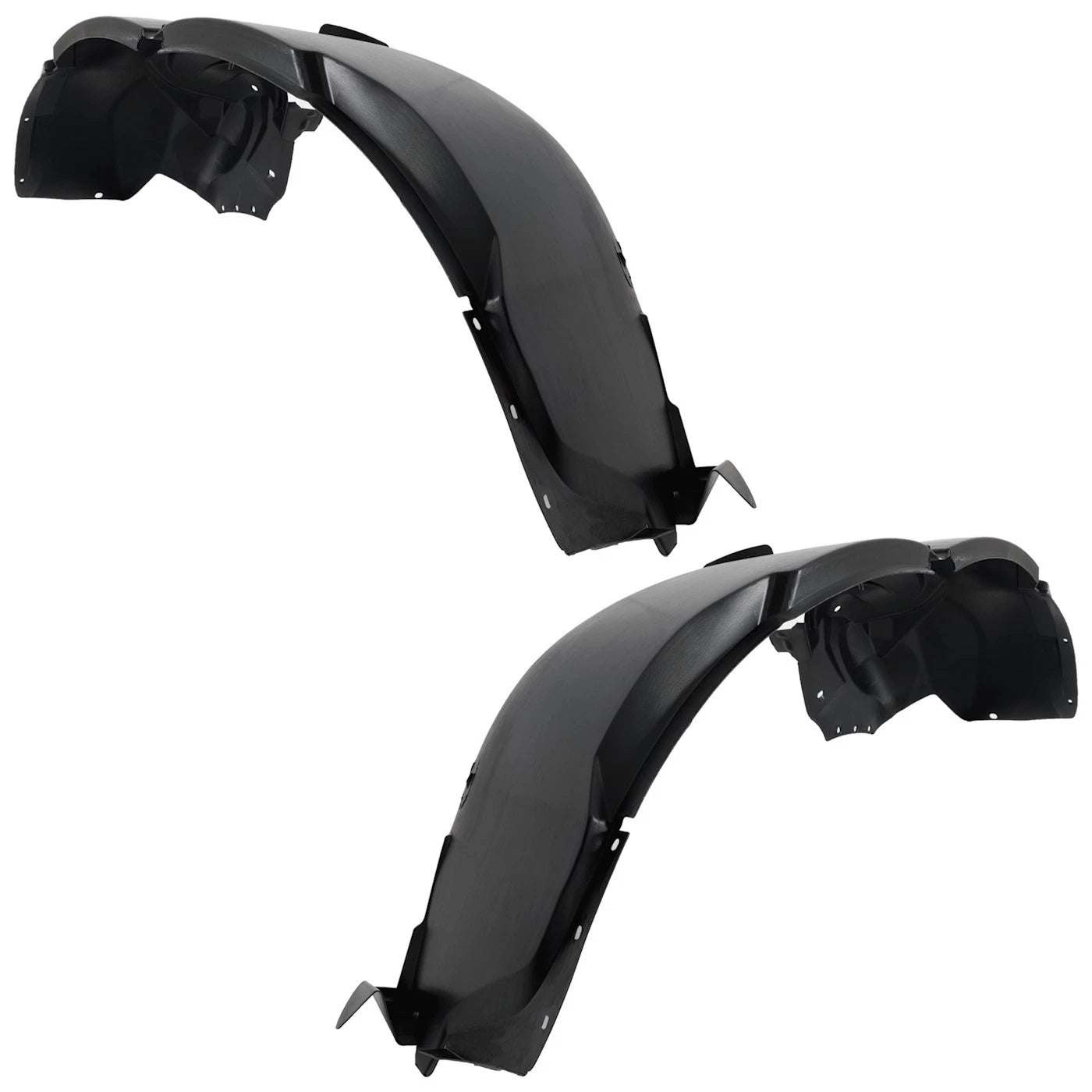 2pc Inner Fender Liner Compatible with Ford Flex 2009-2019 FO1248139 FO1249139 Front Passenger and Driver