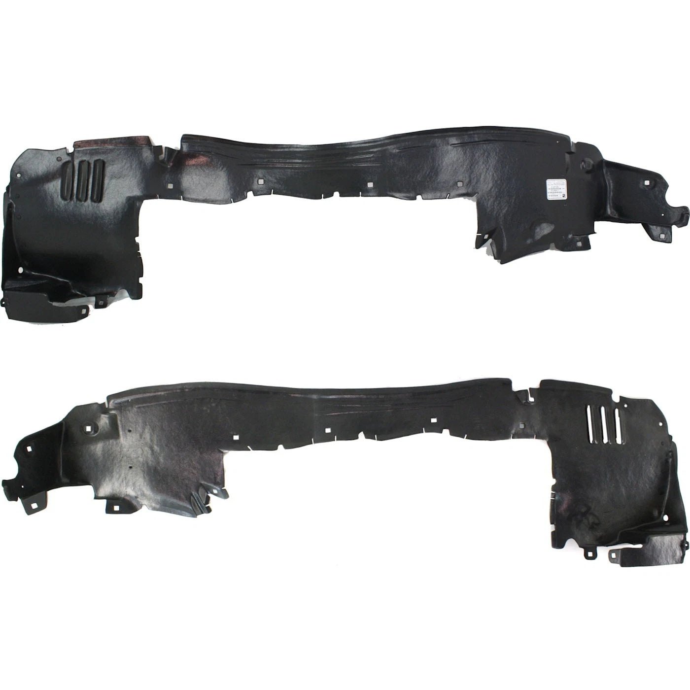 2pc Inner Fender Liner Compatible with Mercedes Benz CLK430 2000-2002 MB1249134 MB1248134 Front Passenger and Driver