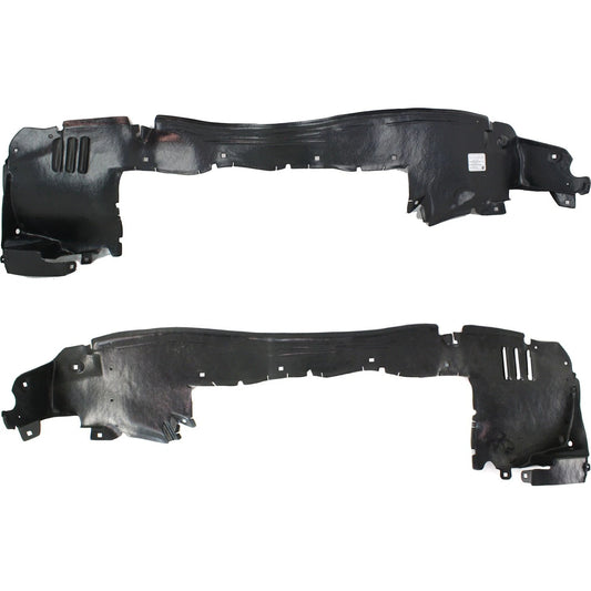 2pc Inner Fender Liner Compatible with Mercedes Benz CLK430 2000-2002 MB1249134 MB1248134 Front Passenger and Driver