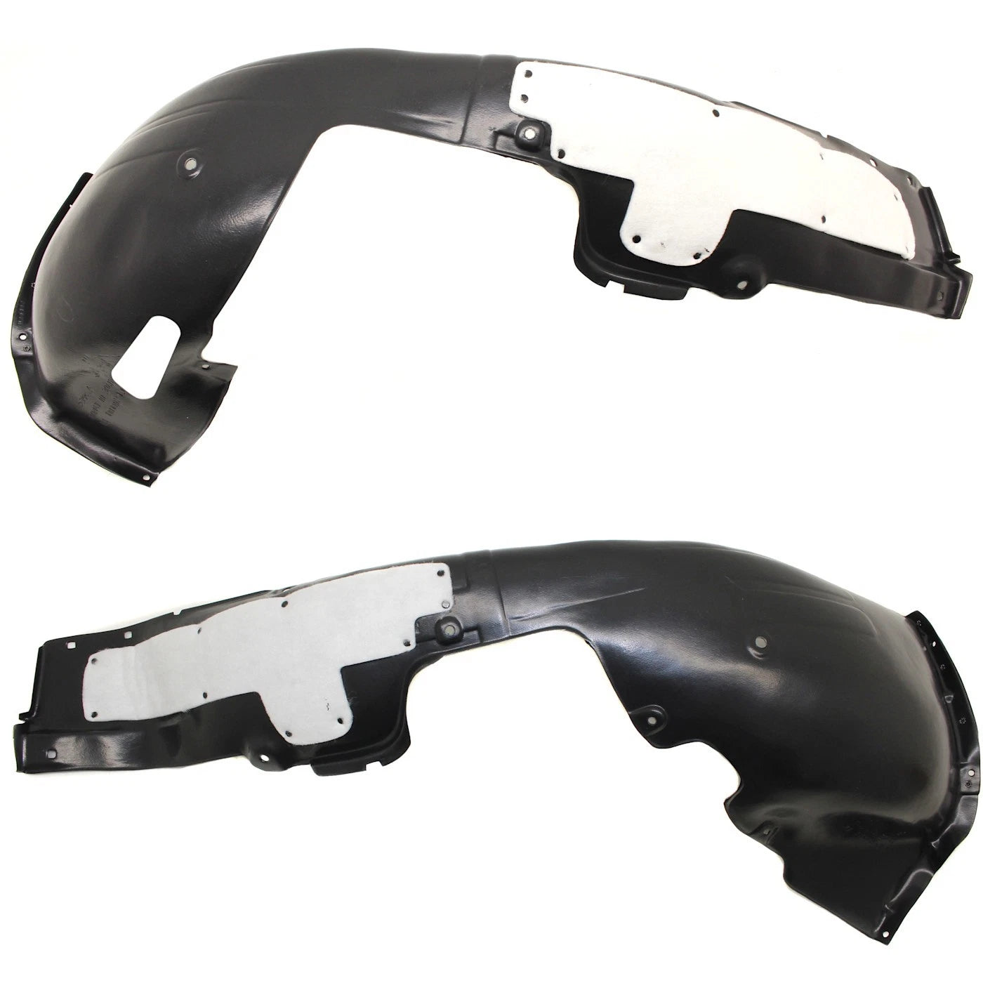 2pc Inner Fender Liner Compatible with Hyundai Elantra 2017-2018 HY1248167 HY1249167 Front Passenger and Driver