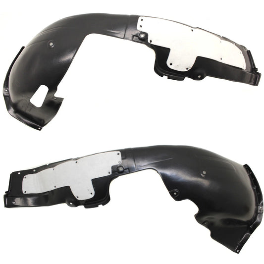 2pc Inner Fender Liner Compatible with Hyundai Elantra 2017-2018 HY1248167 HY1249167 Front Passenger and Driver