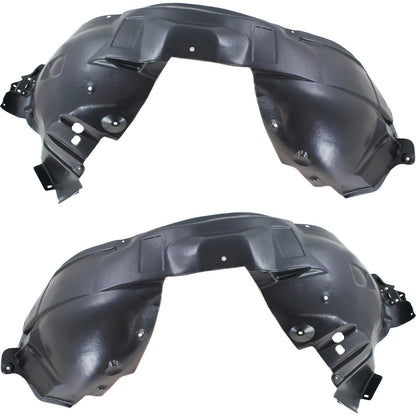 2pc Inner Fender Liner Compatible with Ford Edge 2011-2014 FO1248154 FO1249154 Front Passenger and Driver