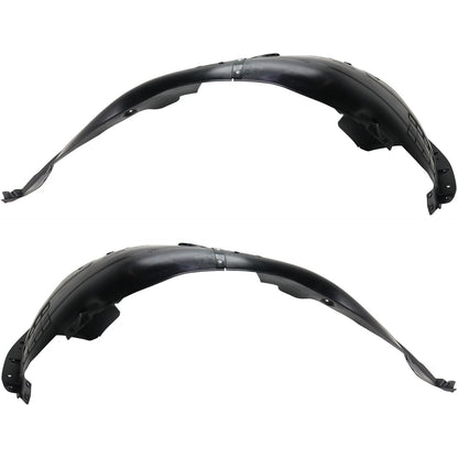 2pc Inner Fender Liner Compatible with Hyundai Accent 2018-2022 HY1249170 HY1248170 Front Passenger and Driver