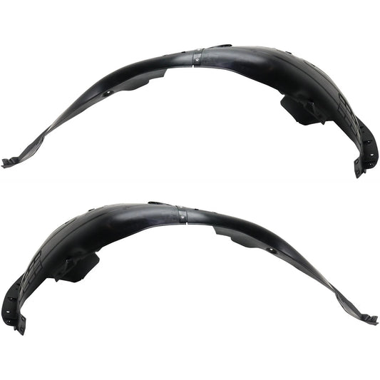 2pc Inner Fender Liner Compatible with Hyundai Accent 2018-2022 HY1249170 HY1248170 Front Passenger and Driver