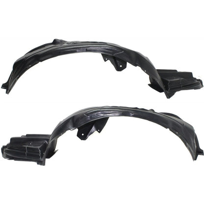 2pc Inner Fender Liner Compatible with Subaru Impreza 2011-2014 SU1249123 SU1248123 Front Passenger and Driver