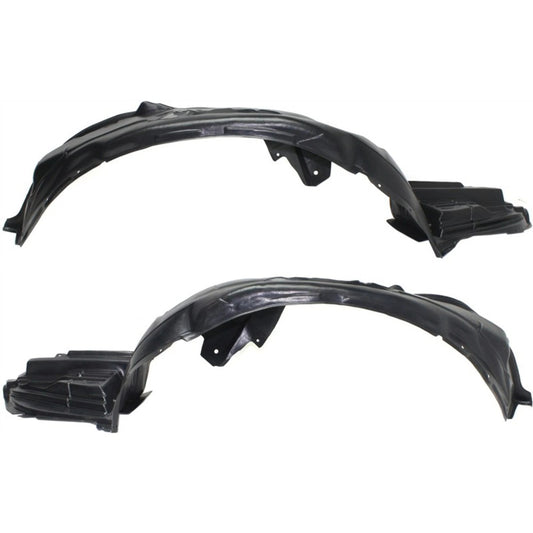 2pc Inner Fender Liner Compatible with Subaru Impreza 2011-2014 SU1249123 SU1248123 Front Passenger and Driver