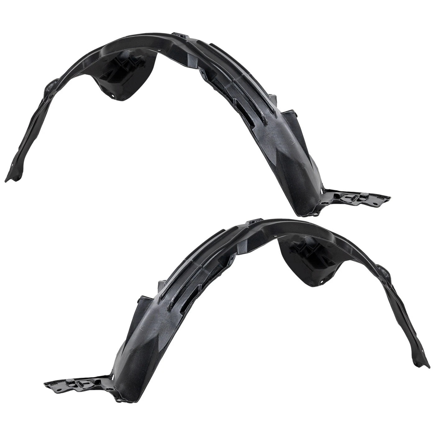 2pc Inner Fender Liner Compatible with Honda Fit 2015-2017 HO1249159 HO1248159 Front Passenger and Driver