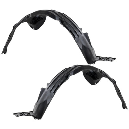 2pc Inner Fender Liner Compatible with Honda Fit 2015-2017 HO1249159 HO1248159 Front Passenger and Driver