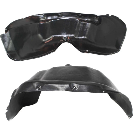 2pc Inner Fender Liner Compatible with Dodge Ram 1500 1994-2001 CH1249104 CH1248104 Front Passenger and Driver