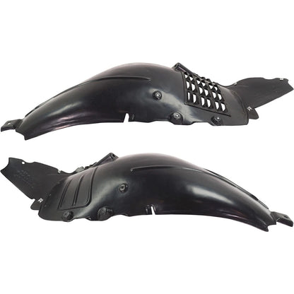 2pc Inner Fender Liner Compatible with Mercedes Benz CL550 2011-2014 MB1248184 MB1249184 Front Passenger and Driver