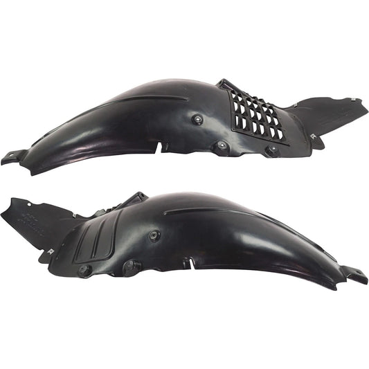 2pc Inner Fender Liner Compatible with Mercedes Benz CL550 2011-2014 MB1248184 MB1249184 Front Passenger and Driver