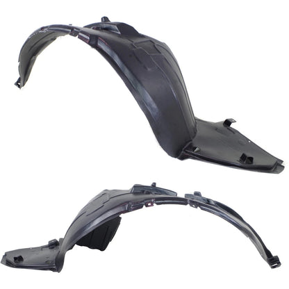 2pc Inner Fender Liner Compatible with Nissan Versa 2015-2019 NI1249139 NI1248139 Front Passenger and Driver