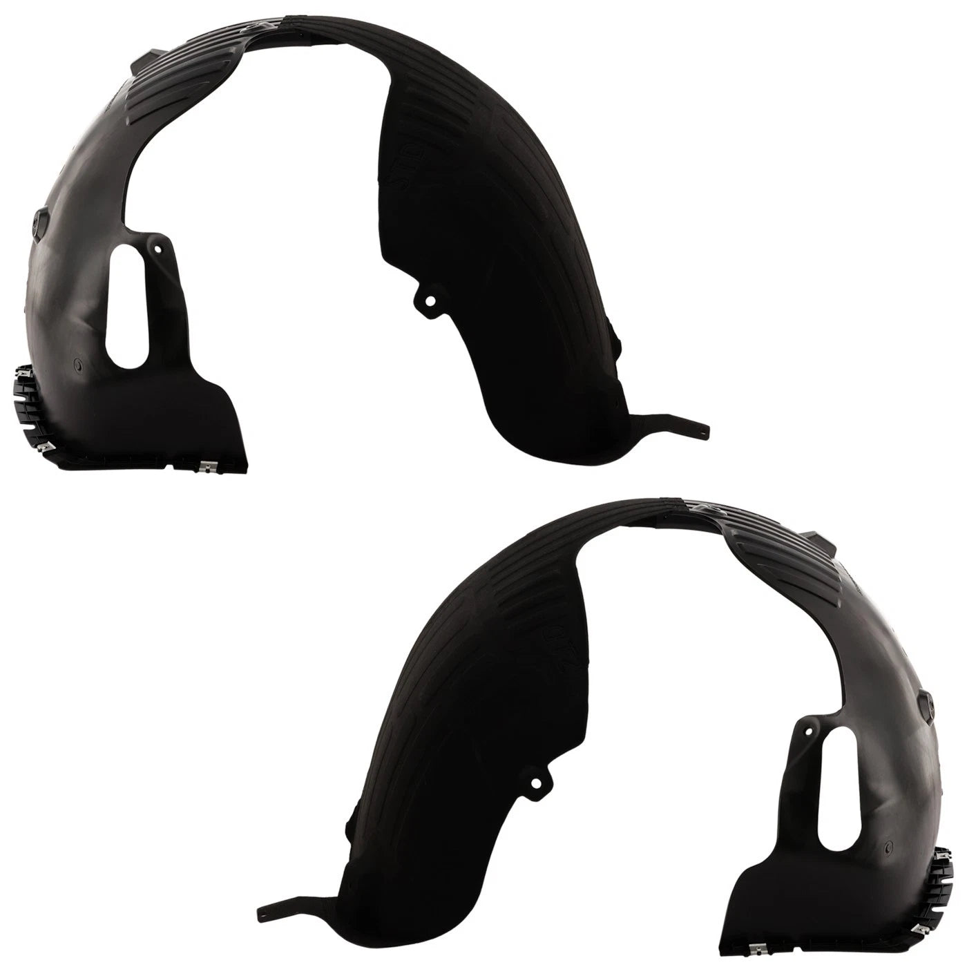 2pc Inner Fender Liner Compatible with Hyundai Sonata 2018-2019 HY1248179 HY1249179 Front Passenger and Driver