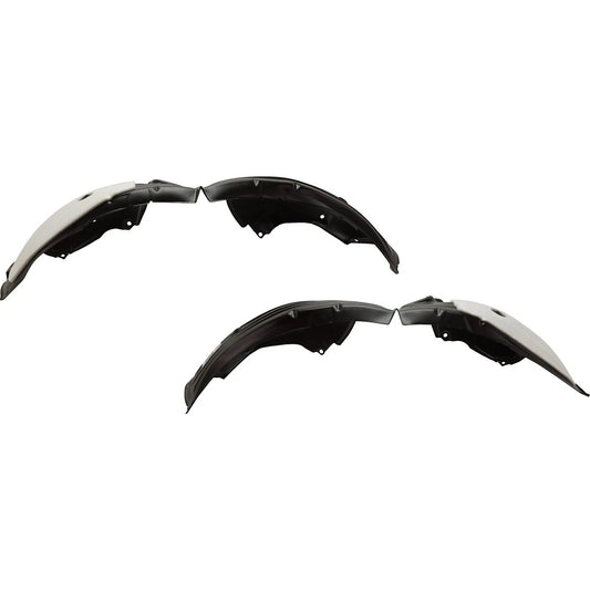 2pc Inner Fender Liner Compatible with Mazda 3 2019-2025 MA1248153 MA1249153 Front Passenger and Driver
