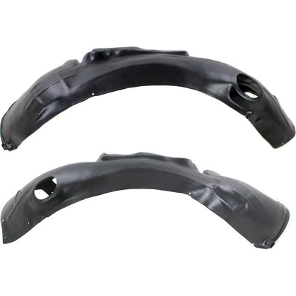 2pc Inner Fender Liner Compatible with Audi S6 2007-2011 AU1248125 AU1249125 Front Passenger and Driver