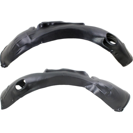 2pc Inner Fender Liner Compatible with Audi S6 2007-2011 AU1248125 AU1249125 Front Passenger and Driver