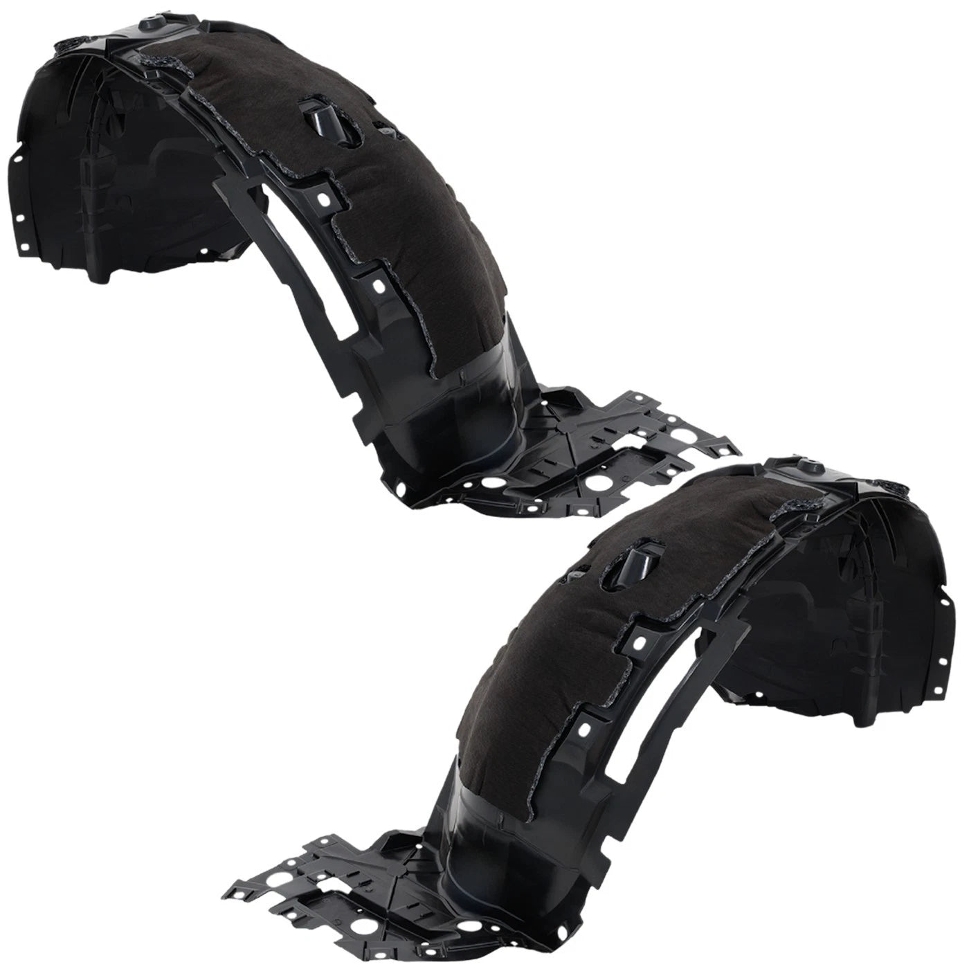 2pc Inner Fender Liner Compatible with Nissan Rogue 2021-2023 NI1248182 NI1249182 Front Passenger and Driver