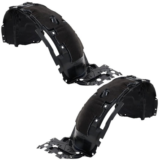 2pc Inner Fender Liner Compatible with Nissan Rogue 2021-2023 NI1248182 NI1249182 Front Passenger and Driver