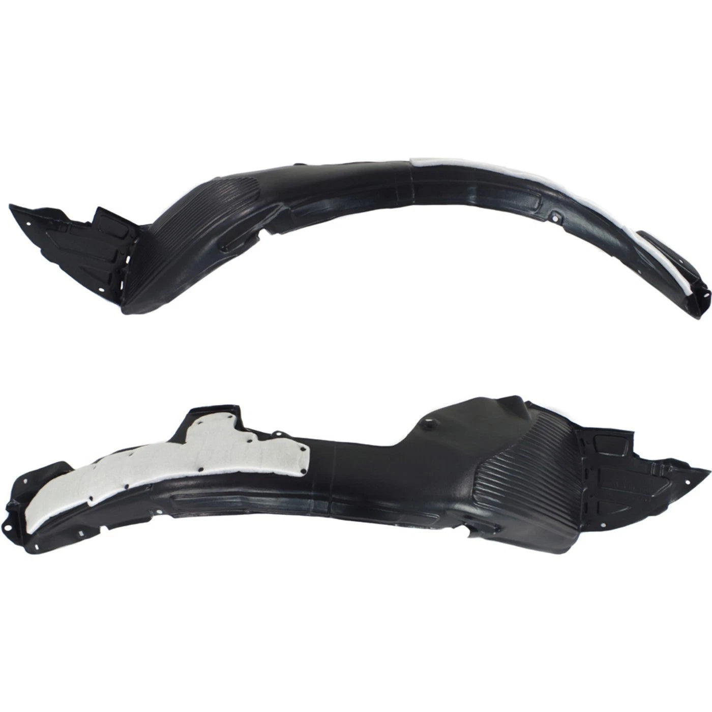 2pc Inner Fender Liner Compatible with Kia Forte5 2014-2016 KI1249128 KI1248128 Front Passenger and Driver