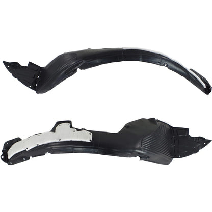 2pc Inner Fender Liner Compatible with Kia Forte5 2014-2016 KI1249128 KI1248128 Front Passenger and Driver