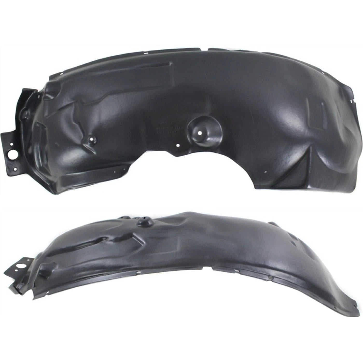 2pc Inner Fender Liner Compatible with Ford F-250 Super Duty 2011-2016 FO1249156 FO1248156 Front Passenger and Driver